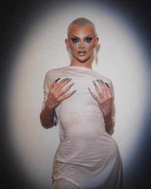 Krystal Versace Instagram - lookin’ good, but now my bald head match my P***Y.