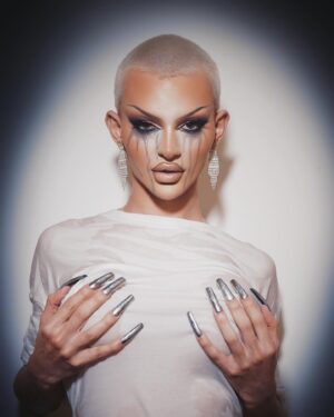 Krystal Versace Instagram - lookin’ good, but now my bald head match my P***Y.