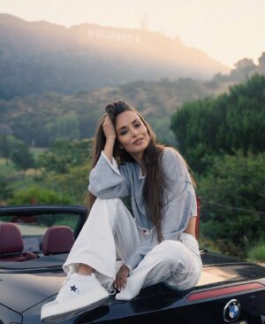 Kseniia Mishyna Instagram - Once upon a time in Hollywood 🫦

Photo @igor__malakhov 
Muah @bessaravik