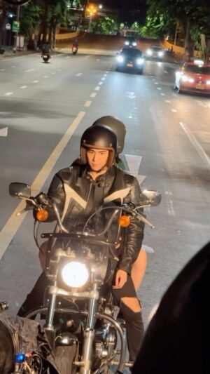 Kunatip Pinpradub Instagram - 🖤 #วัยเป้ง2 #harleydavidson