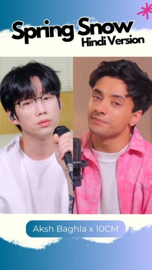 Kwon Jeong-yeol Instagram - We sang ‘Spring Snow’ in Hindi 💛
Full video on YouTube!