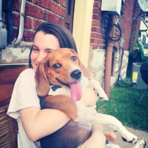 Kyle Greenwood Instagram - Today we said goodbye to our dear sweet Hank as he crossed the rainbow bridge. As heartbreaking as it is, I can’t help but smile at the amazing and joyous memories he’s given us. For almost thirteen years he’s been a source of comfort and strength for our family and it won’t be the same without him. Dogs really are spiritual healers and Hankie-poo earned his wings. Many say “we don’t deserve dogs” and while it’s hard to argue I have to disagree. Humans deserve dogs just like we deserve love, comfort, laughter, loyalty and a belly to rub. Dogs give us all of those things with a wagging tail as bonus. I think dogs might be the best part of humanity. 

Thanks for everything, Hank. Give Shadow’s butt a sniff—you guys will be fast friends. Until we cuddle again.
Your loyal friend forever,
Kyle