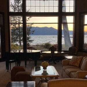 Kyle Richards Instagram - Had such a peaceful vacation in beautiful Lake Tahoe 🙏 Lake Tahoe is one of my favorite spots on earth. Spent our days cooking , making s’mores, playing pool , kayaking .. Can’t wait to get back there 💙 @tahoeluxuryproperties