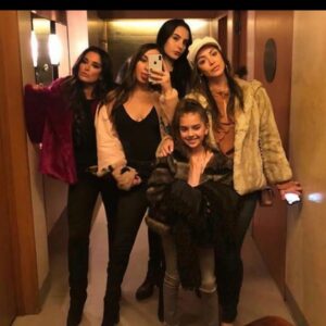 Kyle Richards Instagram - Still in awe & so grateful that these beautiful girls / women are all mine 🙏🩷 My 4 best friends who inspire me every day. The best gift you all give me is your love & support for each other. I am in total amazement of each of you every day. Thank you  for making me a Mommy 🩷🙏