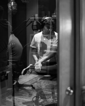 Kyson Facer Instagram - Some BTS shots from the studio session for Maybe It’s You And Me!