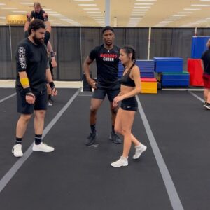 La'Darius Marshall Instagram - Something just feels right about this, I haven’t done college cheer in 2 years… Maybe it’s time to step back on the Mat!!! #ComingSoon #TheBigCat #LetsGooo 

•
Thank you @katabela for helping me and taking the time to build my confidence, you truly are a great leader and the work shows for itself!!