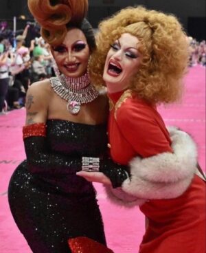 Lady Camden Instagram - SPOILER ALERT! 🚨 About a year and a half ago on tour the girls and I asked each other what our personal goals were. Some of us said a one-woman-show, some said fashion, some said they weren’t sure. One of us very boldly said “I want to win drag race” and baby here we are… you did it. I’m so happy and proud of you. An angel, inside and out. Congratulations you ugaly bitch! ♥️ @angeriavm @rupaulsdragrace 
.
.
Thank you for the photos @camdensmoustache