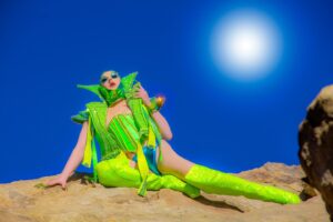 Laganja Estranja Instagram - Climbing Vasquez Rock in my custom stilettos by @aimeesmyke was quite the challenge, but I’ll do just about anything to get the shot! Watch the #MuseMe #bts to see how these images were created on my YT Channel now (Link In Bio) 
Photography, Makeup, & Styling @roberthaymaniconography 
Wearing @armds_costume