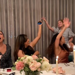 Lana Condor Instagram - Yesterday my friends threw me a surprise bridal shower and I genuinely don’t have the words to express how loved and cared for I felt, I don’t know what I’ve ever done in my life to deserve this kind of genuine thoughtfulness, and I will remember it forever 🥹💕🕊️