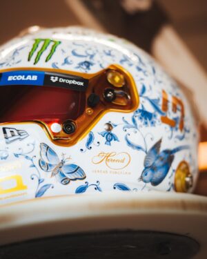 Lando Norris Instagram - Honour to team up with @herendporcelain on this hand painted masterpiece for Hungary. When we got together we knew we wanted to do something special and here it is. From the bottom of my heart thank you (and sorry about last year) ❤️