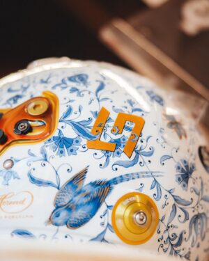 Lando Norris Instagram - Honour to team up with @herendporcelain on this hand painted masterpiece for Hungary. When we got together we knew we wanted to do something special and here it is. From the bottom of my heart thank you (and sorry about last year) ❤️