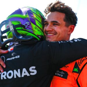 Lando Norris Instagram - Silverstone I love you, so many incredible fans out there ❤️ Congrats on the win @lewishamilton, we’ll review, do better and come get you next time 😜