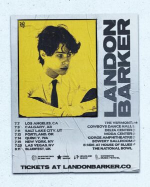 Landon Barker Instagram - Hey I’m going on tour tickets in bio! LA SHOW IS FREE <3 see you soon!