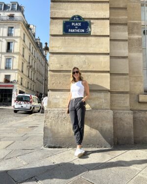 Lara Spencer Instagram - Early morning walk before GMA.  Last day in this magical city. Want to cherish every minute.  #parisolympics2024