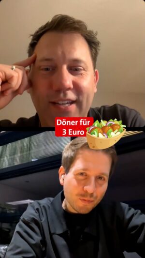 Lars Klingbeil Instagram - Wie viel kostet der Döner bei euch aktuell? In der K-Frage haben @kuehnikev und ich über eine immer wieder geforderte Dönerpreisbremse gesprochen. Was haltet ihr davon? Gebt gerne mal ein Stimmungsbild in den Kommentaren ab. 

Und schaut mal bei @politikmitfreddy vorbei. Freddy ist Europakandidat für uns in Berlin und hat die Forderung „Mach Döner wieder 3€“ einfach mal umgesetzt. Nächste Aktion dann bei Kevin im Wahlkreis. Wer ist dabei?