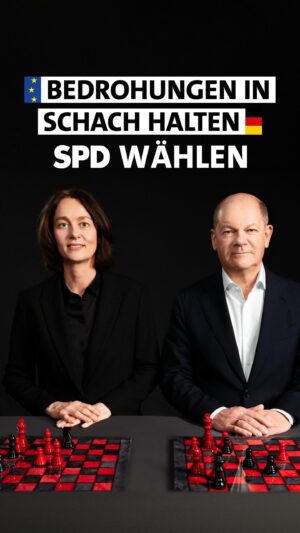 Lars Klingbeil Instagram - In einer Zeit, in der so viel auf dem Spiel steht, brauchen wir keinen Populismus, sondern Deutschlands stärkste Stimmen für Europa. 🌹🇪🇺🗣️💬#DeutschlandsstärksteStimmenfürEuropa
