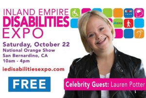 Lauren Potter Instagram - Any of my I.E. neighbors coming out to the Inland Empire Disabilities Expo?!? Come by and say hi on Saturday!