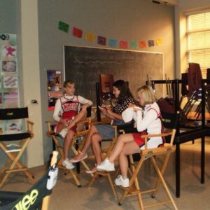 Lauren Potter Instagram - Happy Birthday Lea!! I know yesterday was #tbt but here's a classic shot from season 1!