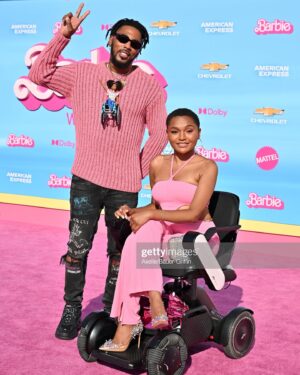Lauren Spencer Instagram - Hi Barbie!!! 💖Your bestie served as life-size wheelchair Barbie on the pink carpet for the @barbiethemovie premiere! Of course @disabilityfashionstylist did her thang   we made it on a BEST DRESSED LIST! 😝 And @newjackcinema_ wheelchair Barbie chain was a whole fashion moment. Such a special night. It’s a FANTASTIC film and being in the same room with THAT cast was truly inspiring. Ya girl is up next I promise you that (manifesting ✨)   you know my @whill_us is gonna be with me & should be with you too use code: LOLO8 at @scootaround to get yours. 🔗LINK IN BIO #accessiblebarbie #livesololifestyle #barbiemovie