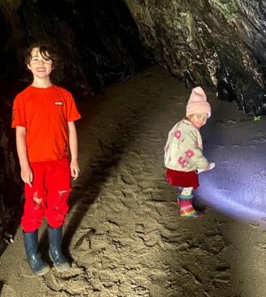 Laurence Llewelyn-Bowen Instagram - Two Gradchildren a Torch and a Cornish Sea cave……Adventure Ahoy
