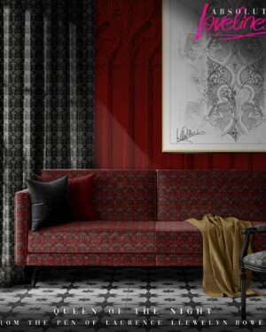 Laurence Llewelyn-Bowen Instagram - Our Absolute Loveliness fabric collection with @artoftheloomuk is an ode to hand drawn patterns by Laurence Llewelyn-Bowen. Printed in the UK, this collection exudes exuberance and luxury at an affordable price. Available at most fabrics stores. #Interiordesign #llewelynbowen #design #retail #designconsultancy#designservices #patternwork #makebritainbrightagain #cirencester #cotswolds #castlestreet #Wallpaper #fabrics #changingrooms #thedevilisintheretail #cushions #curtains #sofa #colour #velvet #linen #designscheme #showroom #candlesofinstagram #bespokeservices #softfurnishings #luxurylifestyle