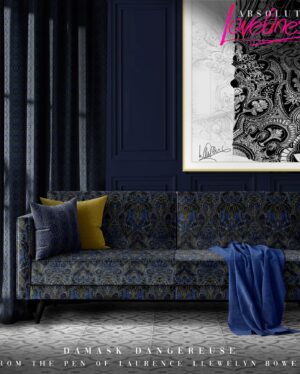 Laurence Llewelyn-Bowen Instagram - Our Absolute Loveliness fabric collection with @artoftheloomuk is an ode to hand drawn patterns by Laurence Llewelyn-Bowen. Printed in the UK, this collection exudes exuberance and luxury at an affordable price. Available at most fabrics stores. #Interiordesign #llewelynbowen #design #retail #designconsultancy#designservices #patternwork #makebritainbrightagain #cirencester #cotswolds #castlestreet #Wallpaper #fabrics #changingrooms #thedevilisintheretail #cushions #curtains #sofa #colour #velvet #linen #designscheme #showroom #candlesofinstagram #bespokeservices #softfurnishings #luxurylifestyle