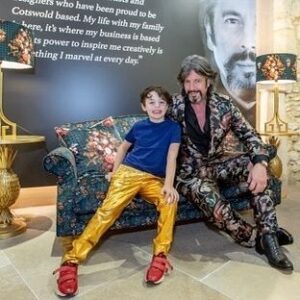 Laurence Llewelyn-Bowen Instagram - Happy seventh Birthday to Grandson LLB x #Horcrux
