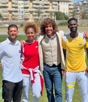 Laurent Maistret Instagram - Et voilà, c’est la fin des Apprentis Champions. 
Ce soir c’est le dernier épisode 🥹
Un grand bravo à tous pour cette émission riche en sport 🏊‍♂️🏃🏾‍♂️🏅
Un grand bravo à tous les candidats d’avoir tout donné pour leurs associations et aux coachs qui les ont aidés à se surpasser 🙌
Bravo à toute l’équipe de @banijayfrance , à @bengiaz et à @florencefayard pour ce tournage 👏🏼👏🏼 et à @w9officiel pour sa confiance.