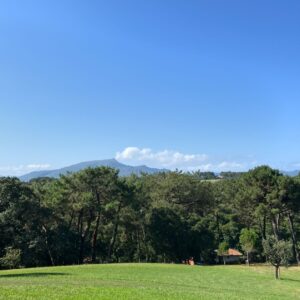 Laurent Mariotte Instagram - Du bleu, du vert et au milieu la Rhune qui vapote ! #été