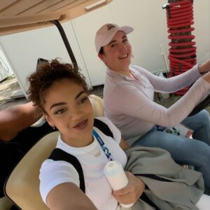 Laurie Hernandez Instagram - With today being the last day of women’s artistic gymnastics, I wanted to send a MASSIVE thank you to all of you for your kindness & excitement! My gratitude is above and beyond for the chance to share the love, the heartbreaks, and the wins. 

Thank you to @nbcsports for trusting a chronically online Olympian-turned-drama major to hold this role with tender hands and a funny heart. 

To @richlernergolf and @coachjustinspring for the laughter, to our researchers (Kensley & Kevin, and Sarah for many things!!), producers, daytime AND primetime squad, to Ashley for the best eyeliner ever, to all the crew—I loved working as a unit with you. thank you for helping us all to look our best! 

thank you, thank you, thank you!!