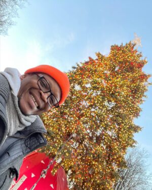 Lawrence Gilliard Jr. Instagram - Got in my car to take a day trip and ended up…guess where! My second favorite town! So I took in some sights! 1)Chicago theater! 2)Corn cob buildings! 3)Hancock building! 4)Tree at 900 Mich Ave Mall! 5)Tree at the Walnut Room! 6)Tree at Chicago Tribune 7)J.B.P. DuSable- Founder of Chicago 8)Magnificent Mile 9)Lake Michigan (One of my favorite places on earth!) 10)Tree at Millennium Park! #traveling #chicago #lakemichigan #lawrencegilliardjr #lgjrlifestyle #christmastime #daytripping