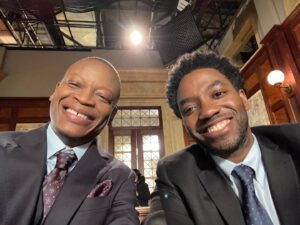 Lawrence Gilliard Jr. Instagram - CATCH THIS ONE!!! Pleasure doing business with this bunch once again! This episode is really important as it deals with the issue of race based trauma! Blessed to be a part of it! Cast is always solid and Chinaza Uche (2nd Pic) is phenomenal in it! And always good catching up with my “The Wire” and “The Duece” hermano, Alex Hall (2nd from last Pic)! Tomorrow! Feb.29th! NBC! 8pm! “Law & Order!” @nbclawandorder #myactorlife #lawrencegilliardjr #lgjrlifestyle #blessings