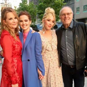 Lea Thompson Instagram - It’s our 35th anniversary today. Howie and I have been together through so many things, good and difficult. Raised up to wonderful girls. Taken care of our parents. Watched our beloved animals grow and pass. Career ups and downs. Working far away from each other for much to long. But honey you have made me laugh even at the darkest hour. You are my best friend. And a great partner. Thanks for always being a good sport when all your girls gang up on you. I love you. ❤️