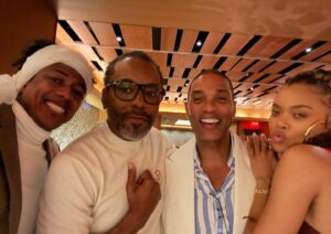 Lee Daniels Instagram - Thank you @bevysmith @netflix for hosting this wonderful evening with friends to celebrate the coming premiere of #TheDeliverance!! 

The food was FIRE, thank you @ericripert 🙏🏾🙏🏾

The Deliverance is out August 16 in theaters and August 30 on Netflix