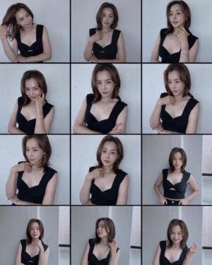 Lee Ha-nee Instagram - 간만에 날 좋은 날🩵🌈
.
스타일리쉬한 moving diamons from french jewelry brand @messika 💎

.
#messika #메시카 #DiamondsInMotion
