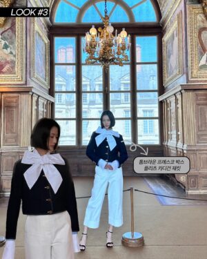 Lee Hyun-yi Instagram - Looks in Paris🇫🇷
styled by @jungaqq 😘
edited by @amyunyoung 🥰
#2024parisolympics #paris