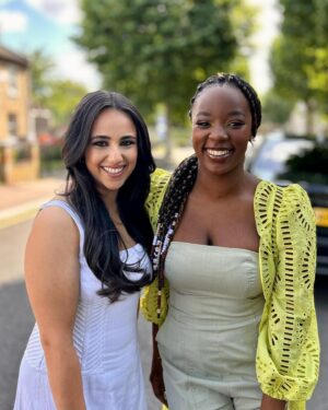 Leila Khan Instagram - Wimbledon ‘24 🥹🎾

(From start to finish…) safe to say we had a good time… 

GENUINELY a dream come true. This was SICK and I’m so grateful 🥹😭🤍

Styled by @siangabari 🤍
• in @reiss @aspinaloflondon @missomalondon @thediamond.lab 

Glam @sorchamakeupartist 🤍