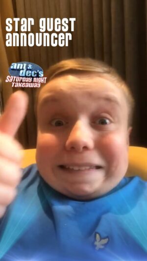 Lenny Rush Instagram - It’s nearly time to ‘rush’ to the sofa 🍿 
#SaturdayNightTakeaway