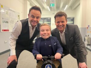 Lenny Rush Instagram - Ant and Dec’s Saturday Night Takeaway!!! What an experience! I had the best night with the best people! Thanks to everyone on the show, and everyone who watched the show. If you missed it, you can catch up now on ITV X! 

@antanddec @itvtakeaway