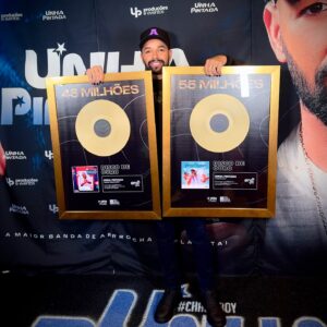 Léo Sampaio Instagram - Gostaria de expressar minha sincera gratidão pelo recebimento dos dois discos de ouro pelos sucessos “Condenado” e “Novas Publicações”. Esse reconhecimento significa muito para mim e é resultado do apoio incrível de todos vocês. Obrigado de coração! ♥️ 🫶🏻😭

@pida 
@euleopida 
@onerpmbr 
@onerpmnne 
@onerpm 

#unhapintada #unhapintadaoficial #upproducoes #pidamusic #ONErpm #condenado #novaspublicacoes