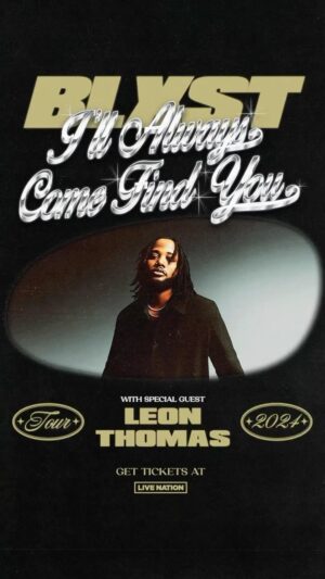 Leon G. Thomas III Instagram - Hyped to hit the road with my boy @blxst 🤘🏾 see you guys in October!