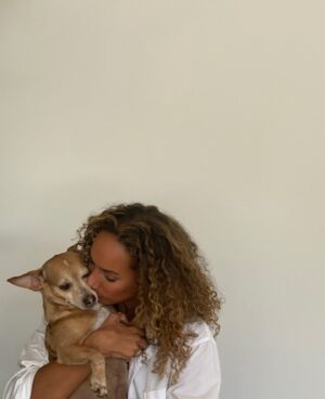 Leona Lewis Instagram - I don’t really know where to begin…I’m heartbroken. I had to say goodbye to my little Forrest, my best friend through so many phases of my life. I had only just gotten to the point of being able to talk about the loss of Zion, my beautiful Doberman who passed away 2 years ago. It was only 2 weeks after the birth of Carmel so it was very difficult to process the pain of losing him at that point. Forrest and Zion were two of the most precious gifts and I’m so grateful for each day I got to spend with them. My studio companions, my protectors from squirrels, my snuggle buddies, my baby boys. Life will never be the same without you but I still feel you around me and I know you are with each other laying by a window in that little bit of sunlight you both loved so much. Forever grateful I got to be your earth mama and thank you for opening up my heart with your love ❤️