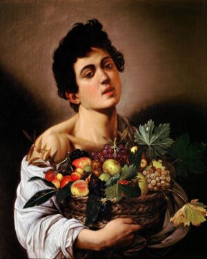 Leonardo Marques Instagram - ᴄᴏᴘʏᴄᴀᴛ sᴇʀɪᴇs - the series I try to reenact the classics | 2nd pictures is “Boy with a Basket of Fruit by Caravaggio (1593). 📸 by @dan.nie.la