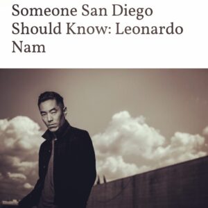Leonardo Nam Instagram - What a great welcome to San Diego! During these times where so many are having to Shelter-at-Home, I'm very grateful to have a home and a healthy family. I hope you take a moment today to stay grateful for all we do have. Thank you @sandiegouniontribune and @leeannkim for the shout-out #sandiego #home #sd #lajollabeach 📸 @wilcohen