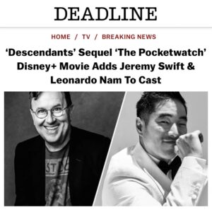 Leonardo Nam Instagram - Thrilled to be playing the legendary role of the Mad Hatter 🎩 descendant in the new @disneydescendants film. And so thankful to be reconnected with the incredible director @jennifertphang