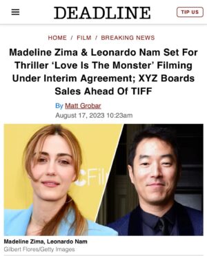 Leonardo Nam Instagram - Now with the strike over, glad to share some info on @lemposretreat A project we were lucky enough to get an Interim Agreement on from @sagaftra 
Had a blast filming this with dir. @alexnoyer and with the graceful @maddyzima