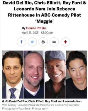 Leonardo Nam Instagram - Happy to join this fantastic show for @abcnetwork What excellent actors we have in the show! Woohoo!