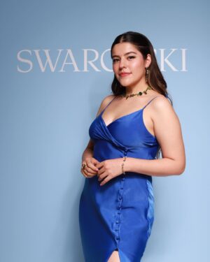 Lesslie Polinesia Instagram - Brillando con la nueva colección de @swarovski 💎