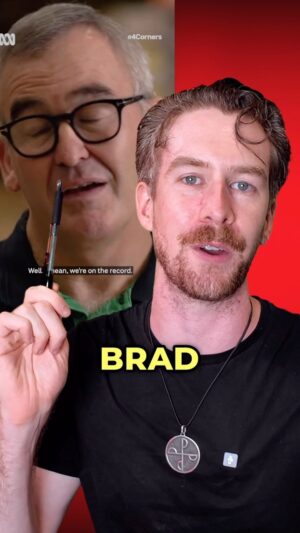 Lewis Spears Instagram - The CEO of Woolworths retired after this AWFUL interview with the ABC about the cost of living crisis. #ReelTalk