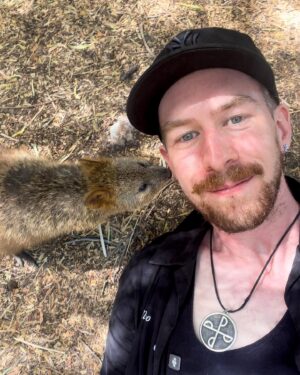 Lewis Spears Instagram - Last time I tried to get up early I missed my flight and cancelled a tour. This time, I took a boat to see quokkas.
Health is wealth.